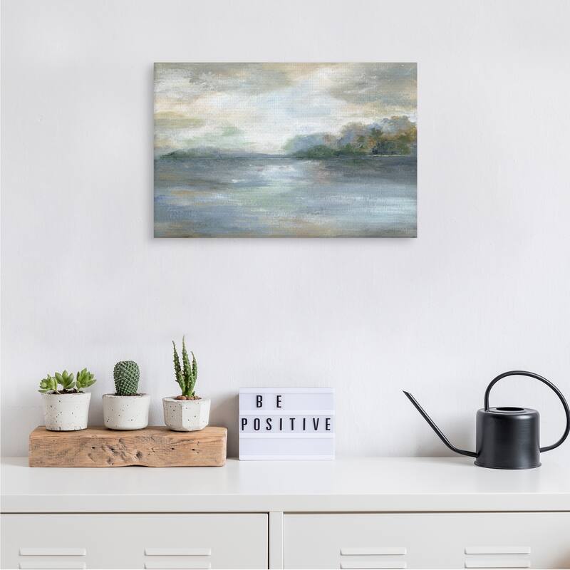 Blue Ethereal by Nan Canvas Art Print