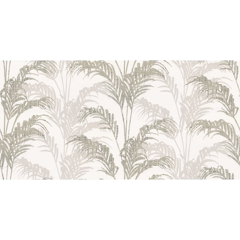 Advantage Rattan Silver Palm Wallpaper