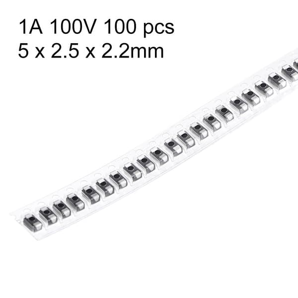 uxcell SMD Rectifier Diode 1A 100V Electronic Silicon Diodes 100pcs for 1N4001 M1 uxcell SMD Rectifier Diode 1A 100V Electronic Silicon Diodes 100pcs for 1N4001 M1