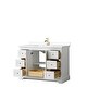 preview thumbnail 36 of 58, Avery 48 Inch Single Vanity, Cultured Marble Top