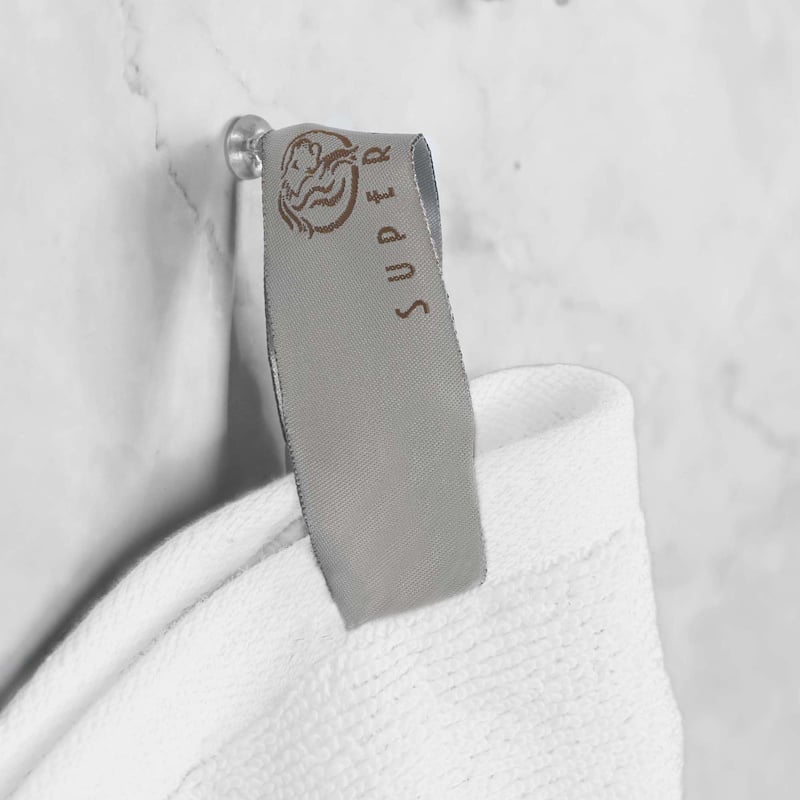 Superior Ultra-Soft Cotton Solid Medium Weight Bath Towel Set of 2