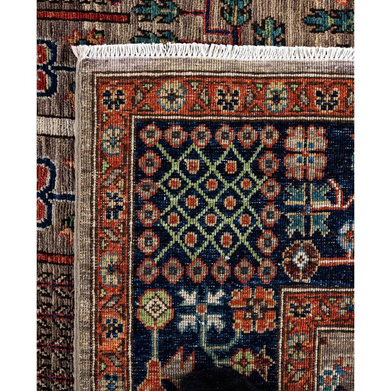 Serapi One-of-a-Kind Hand-Knotted Area Rug - Brown - 8' 1" x 9' 11"