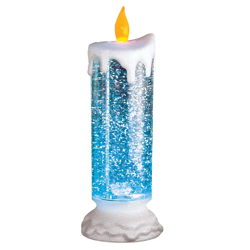 Color Changing Snow Globe Candle 11.500 x 5.250 x 5.250 On Sale Bed Bath Beyond 37420269
