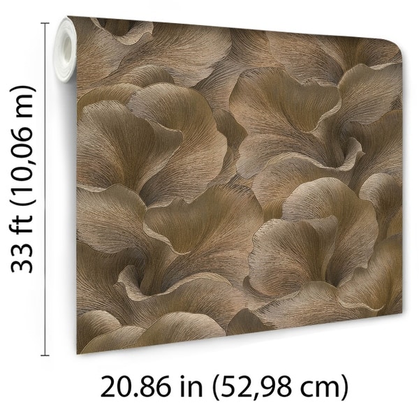 dimension image slide 0 of 9, Veer Decor Floral Glow Wallpaper