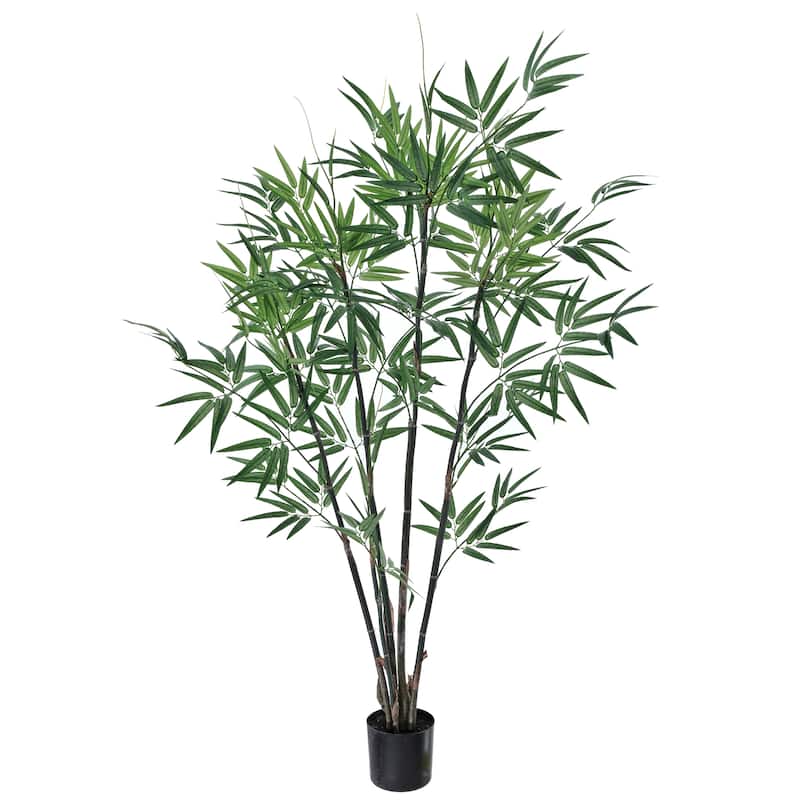 Potted Zen Bamboo Tree 4'