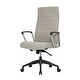 preview thumbnail 26 of 56, LeisureMod Hilton Modern High Back Leather Conference Office Chair