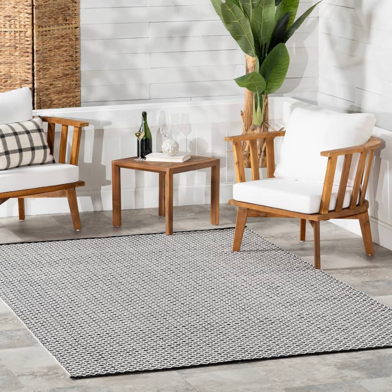 Home Conservatory Trellis Handwoven Indoor/Outdoor Area Rug