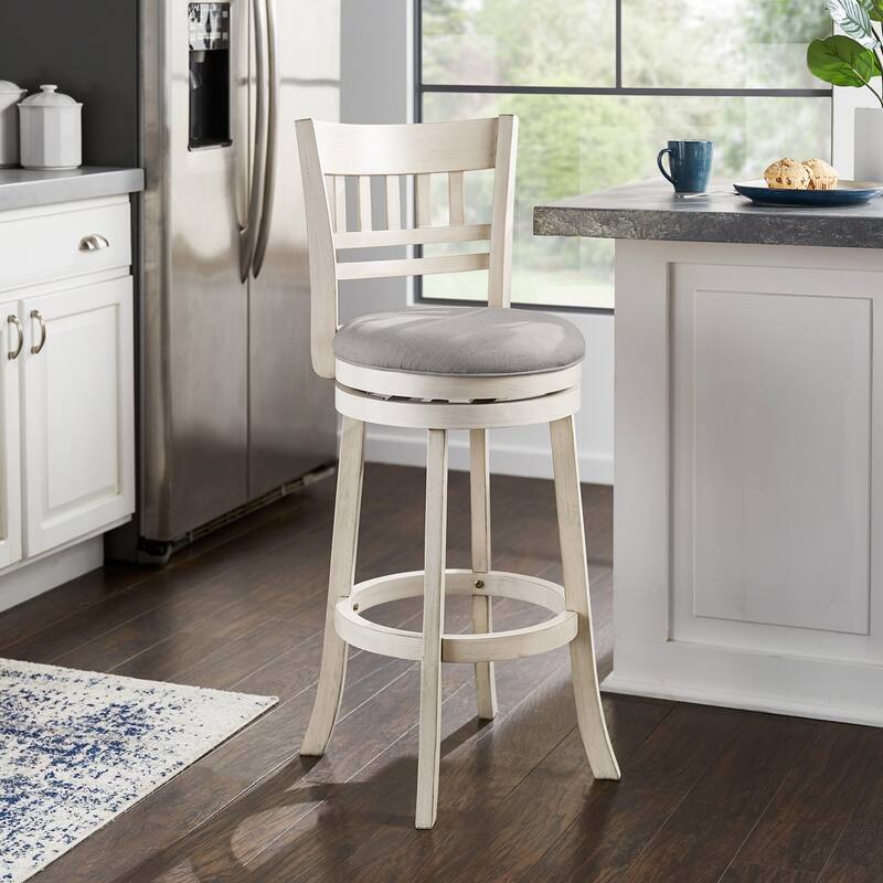 Verona Swivel 29-inch High Back Bar Stool by iNSPIRE Q Classic