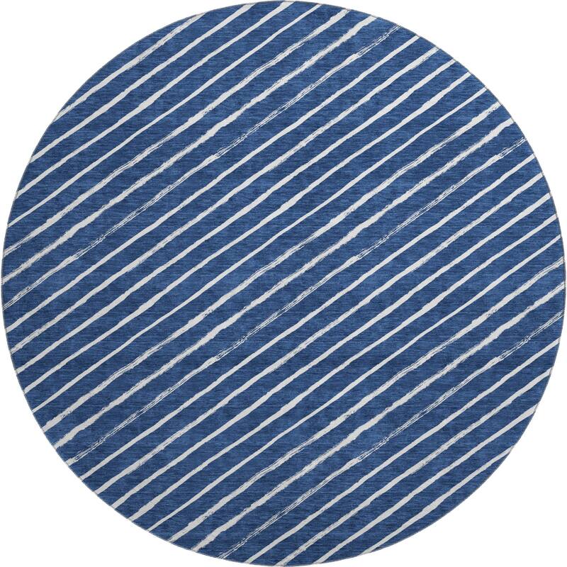 Premium Washable Super Soft Angle Stripe Mayfield Rug