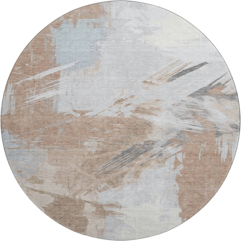 Premium Washable Super Soft Modern Brushstrokes Mayfield Rug