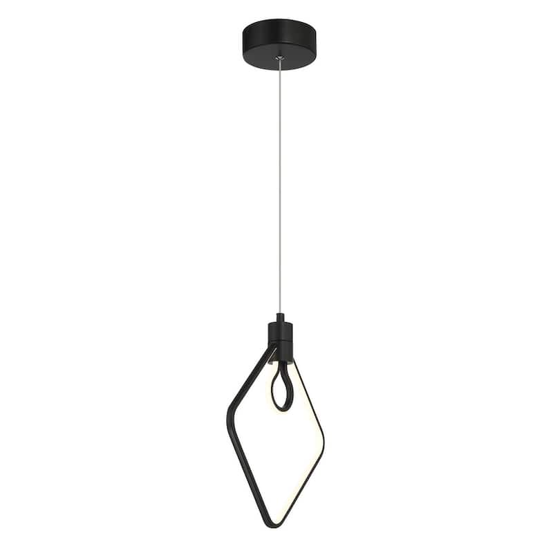 Kovacs P1904-L Edisons Outline 12" Wide LED Abstract Pendant