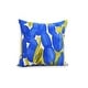 preview thumbnail 1 of 14, Sunset Tulip 18 inch Floral Decorative Outdoor Pillow