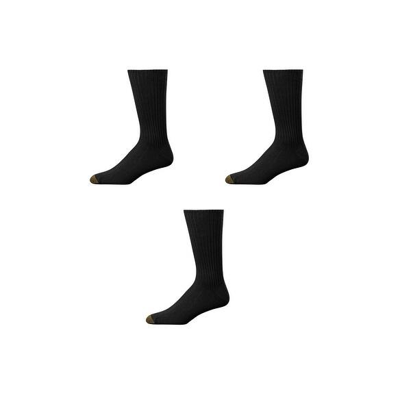 Shop Gold Toe Men S Fluffies Cotton Crew Socks Pack Of 3