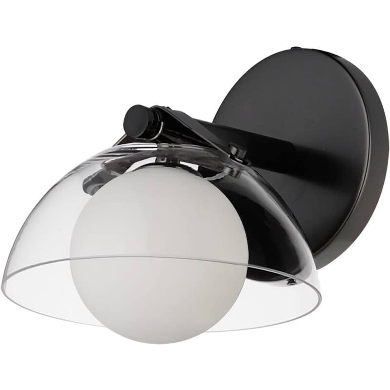 Studio M SM31001CL Domain 8" Tall LED Wall Sconce by Mat Sanders - Gunmetal