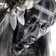 preview thumbnail 13 of 17, Haunted Hill Farm Lifesize Animatronic Haunted Lady Statue with Lights and Sound, Indoor/Covered Outdoor Halloween Decoration