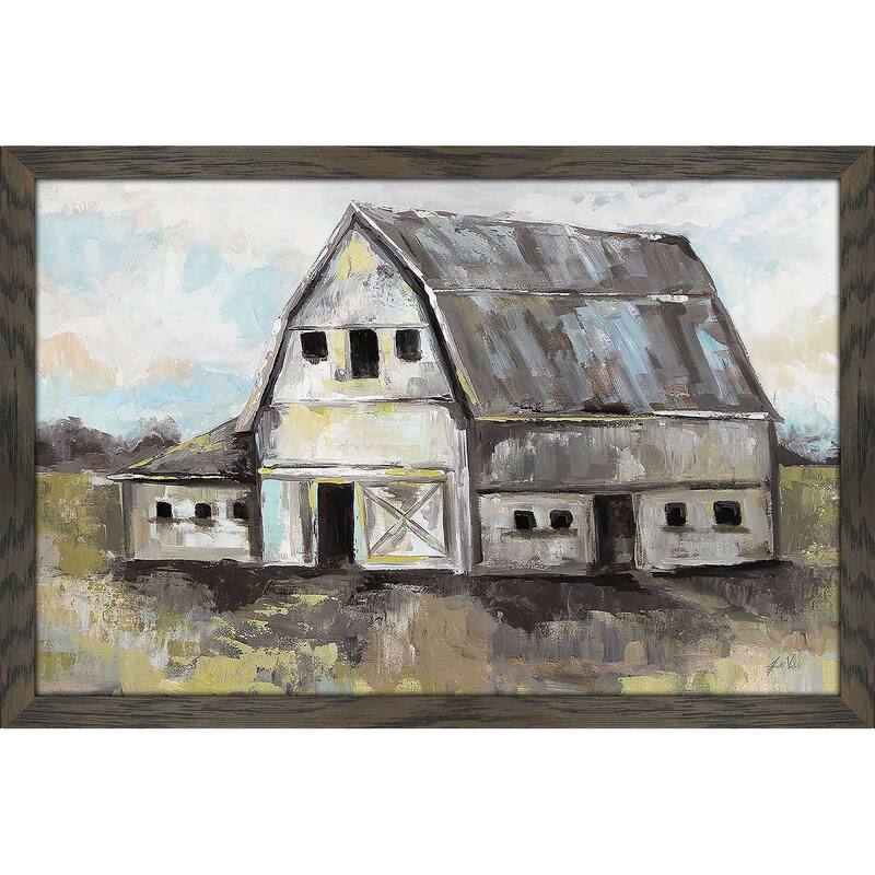 "Tranquil Barn" by Jeanette Vertentes Print on Acrylic.