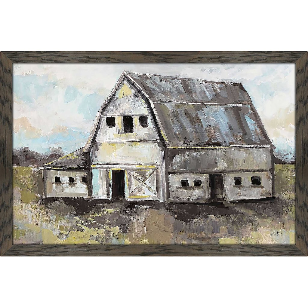 "Tranquil Barn" by Jeanette Vertentes Print on Acrylic.