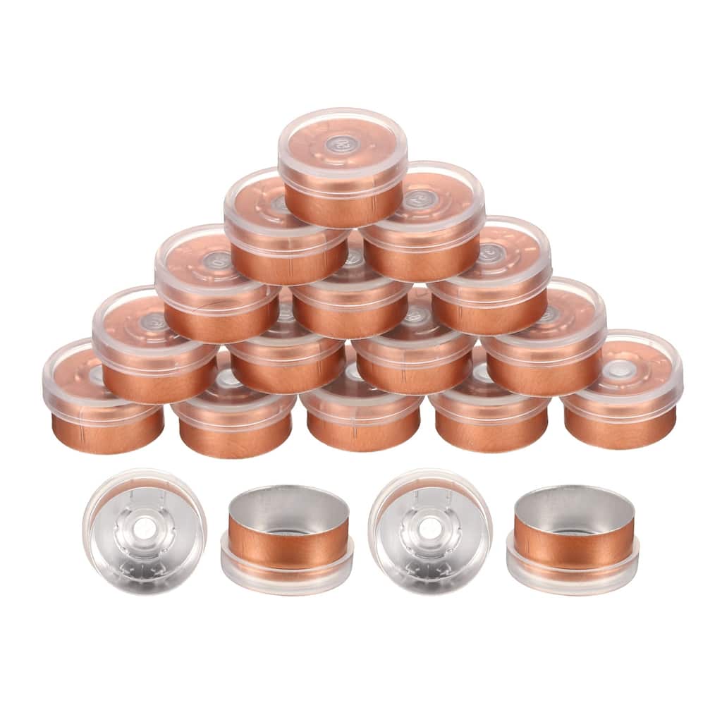 Flip Off Caps 100PCS Burr-Free Flip Off Top Caps