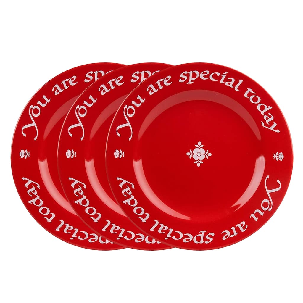 Waechtersbach You Are Special Today Red Plate