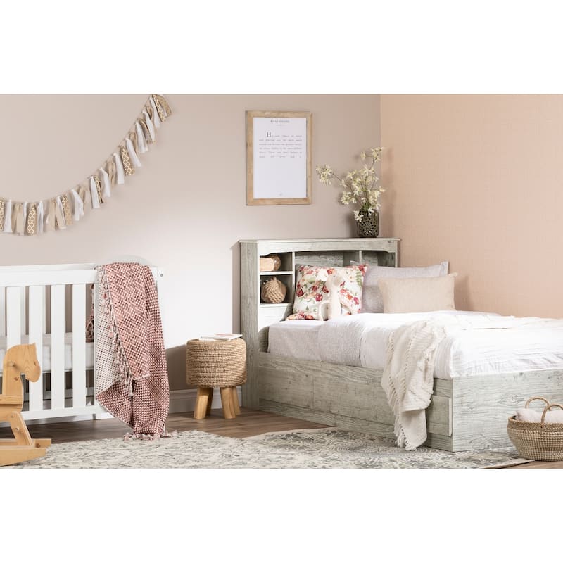 South Shore Aviron 3-drawer Twin-size Bed