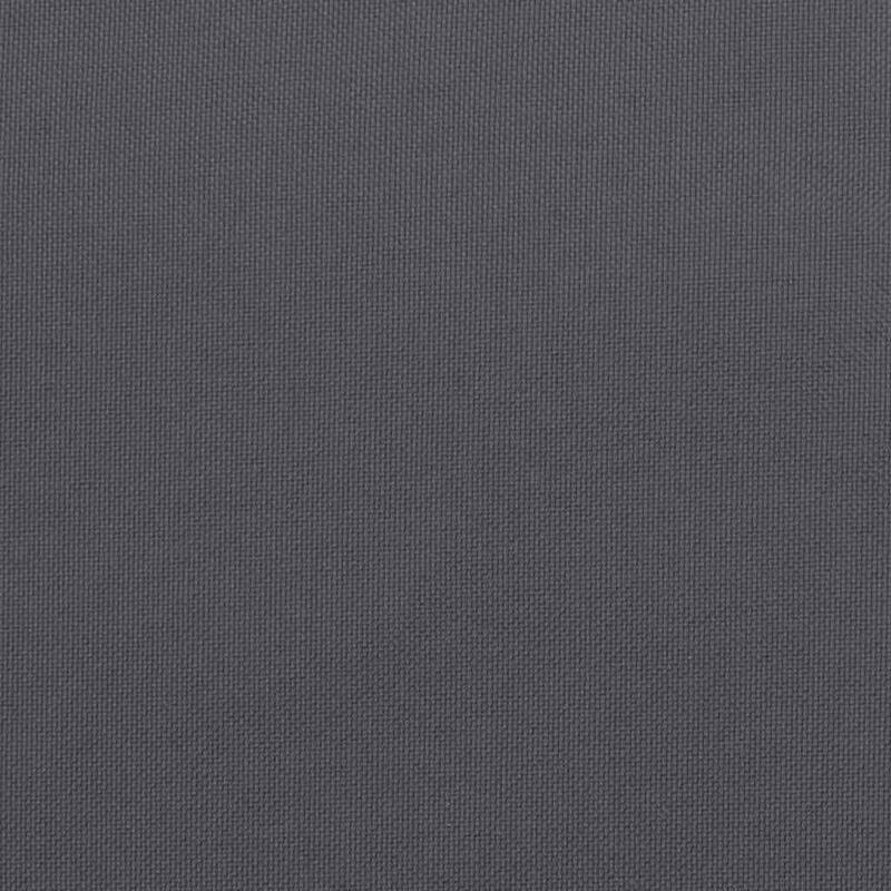 vidaXL Pallet Cushion Anthracite Oxford fabric Square Contemporary - 23.6 x 23.6 x 3.1 in