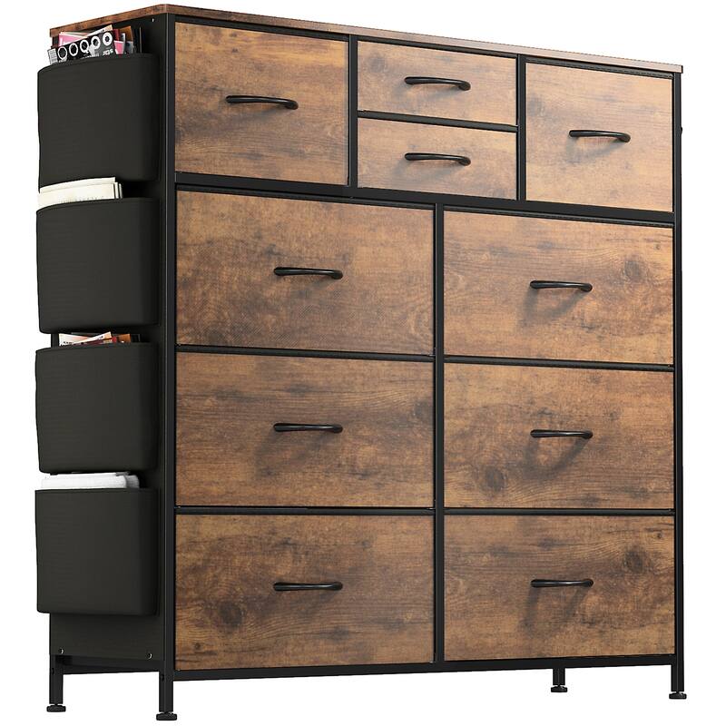 10 Drawer Dresser Closet Storage Tower Organizer Unit for Bedroom