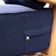 preview thumbnail 11 of 17, Cambridge Casual Leon Teak Outdoor Rocking Chair with Cushion