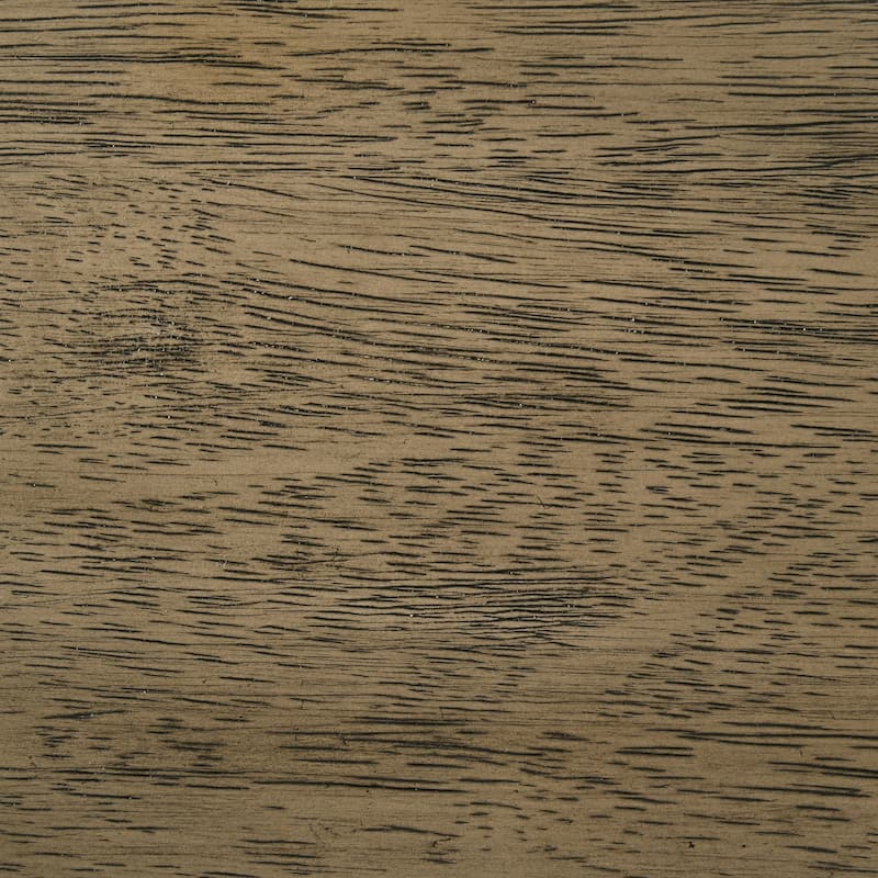 Merie Modern Transitional Wood Counter Height Kitchen Bar Stool with White Boucle Fabric Upholstered Seat