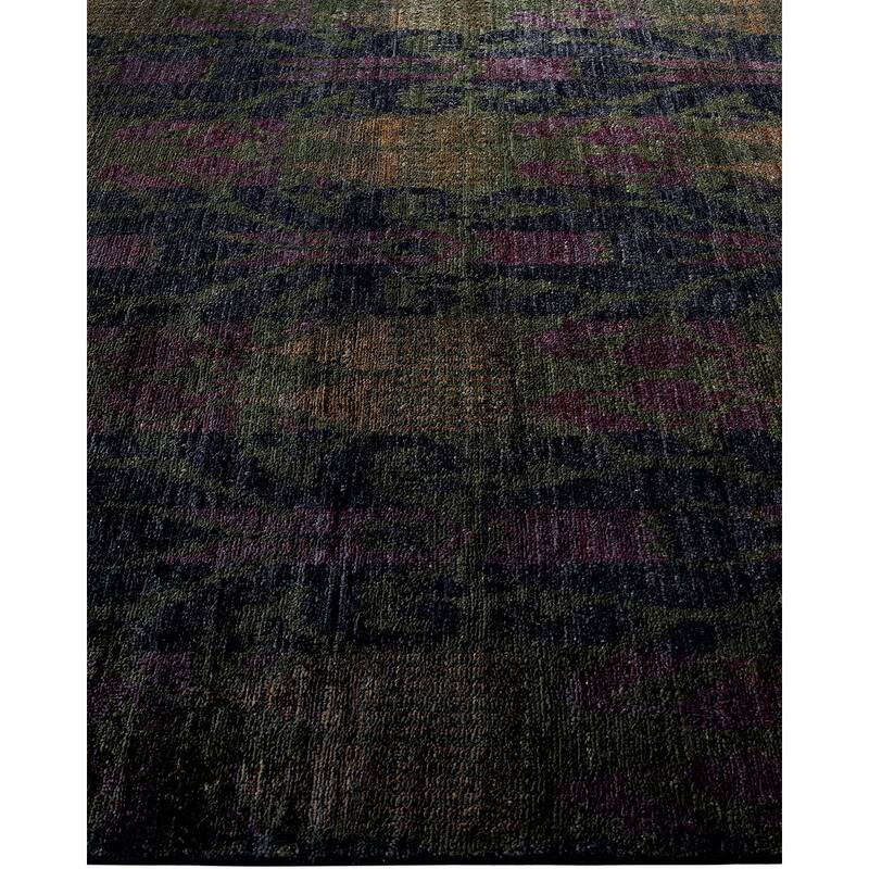 Overdyed, One-of-a-Kind Hand-Knotted Area Rug - Brown - 6' 0" x 9' 2"