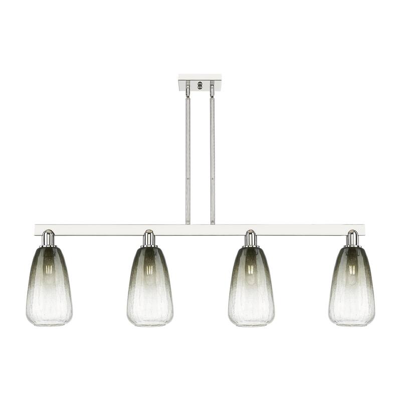 Innovations Lighting Urban Downtown - Brookhaven Almond - 4 Light 48" Stem Hung Island Light