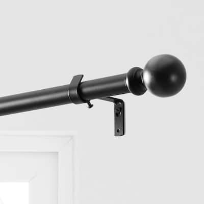 Exclusive Fabrics Classic Sphere Ball Extendable Metal Rod Set, 52 - 144