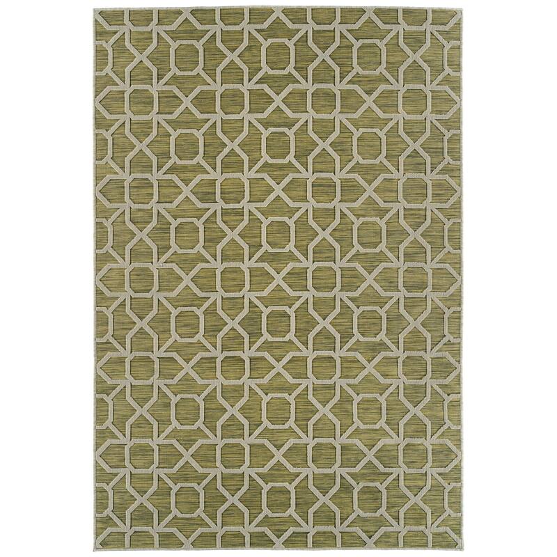 Kaleen Cove Collection Indoor Outdoor Polypropylene Area Rug