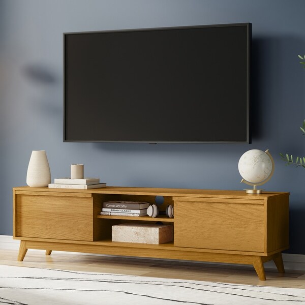 WYNDENHALL Noelle 72 inch Wide Modern TV Media Stand - 17