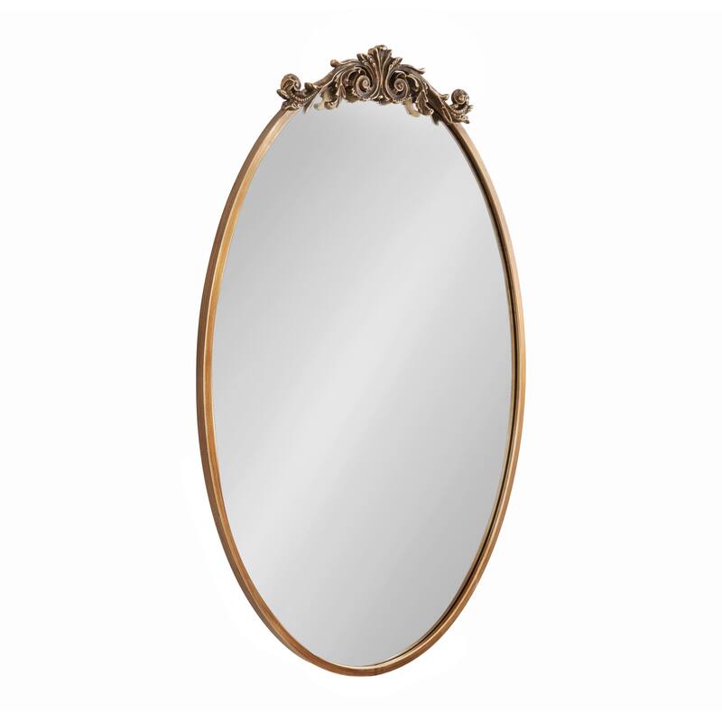 Kate and Laurel Arendahl Glam Ornate Mirror - 24x36 - Gold