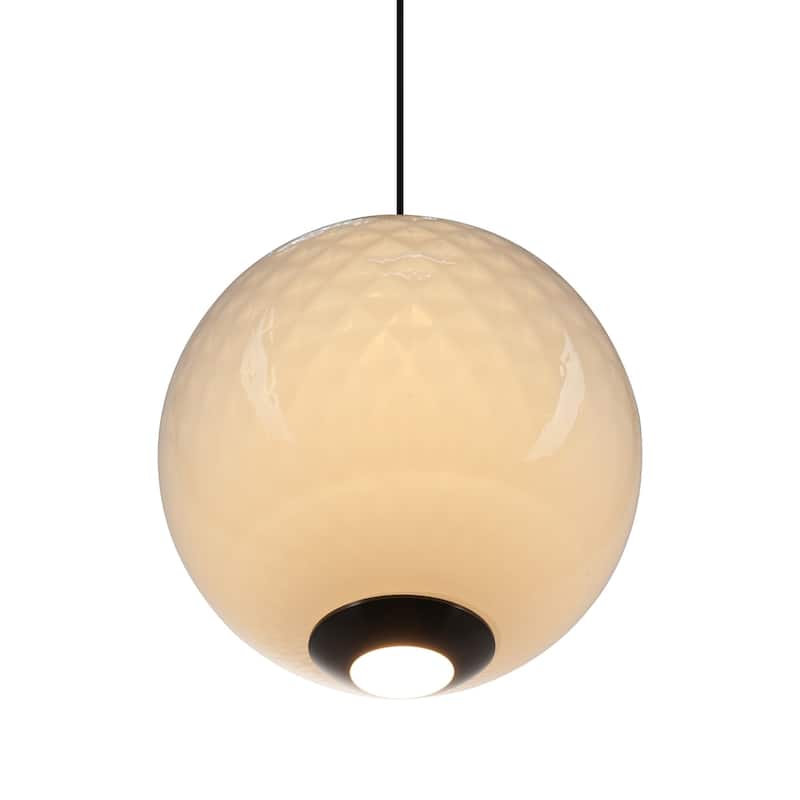 Artcraft Celeste Integrated LED Pendant 12" - Gunmetal Finish