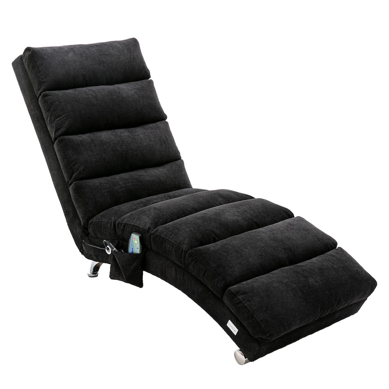 Linen Chaise Lounge Indoor Chair