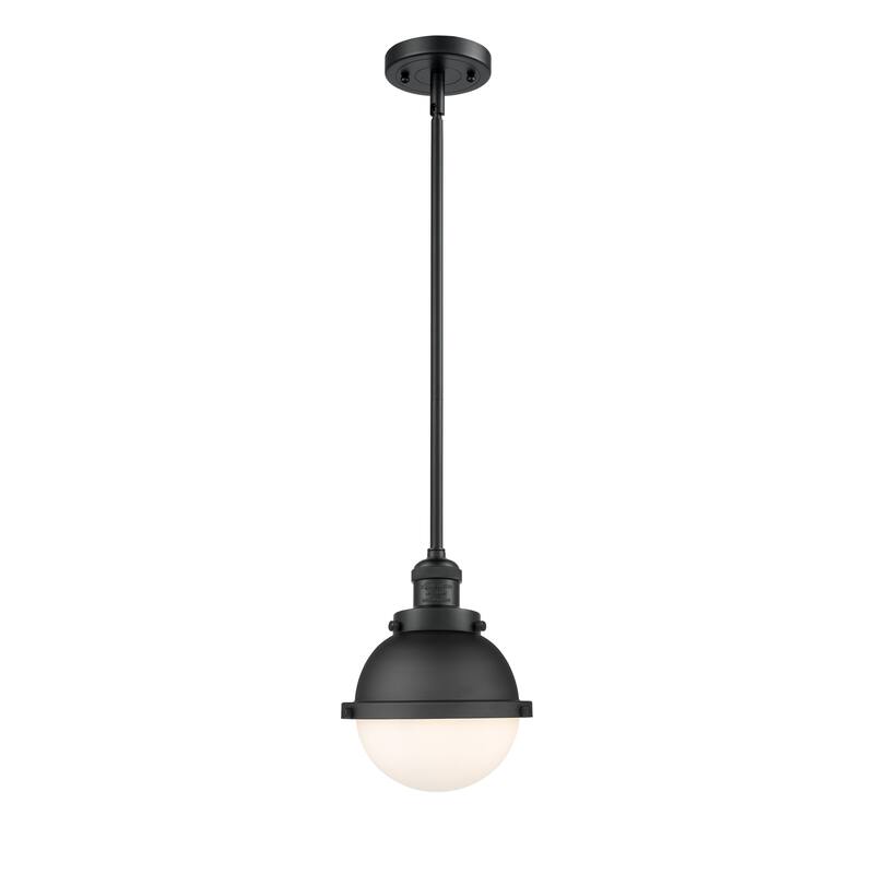 Innovations Lighting Franklin Restoration Hampden 1 Light 7" Stem Hung Mini Pendant
