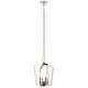 preview thumbnail 1 of 3, Kichler Abbotswell 19 inch 4 Light Pendant in Polished Nickel