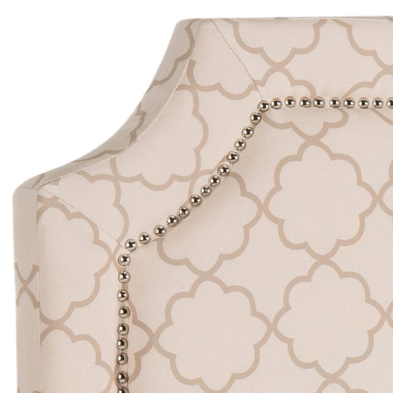 SAFAVIEH Star Taupe Linen Upholstered Headboard
