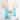 Coco 27.5" Modern Fused Glass Cylinder LED Table Lamp, Turquoise (Set of 2) by JONATHAN  Y