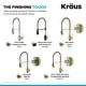 preview thumbnail 41 of 176, Kraus Britt Commercial 3-Function 1-Handle Pulldown Kitchen Faucet