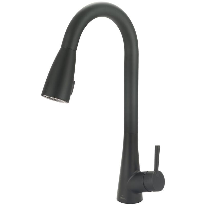 Olympia Faucets K-5020-TL i2 1.5 GPM Single Hole Kitchen Faucet - Matte Black