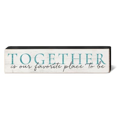Rustic Wisdom 12" x 2.5" - Together