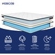 preview thumbnail 3 of 6, 12-inch Memory Foam Pillow Top Medium Firm Innerspring Mattress