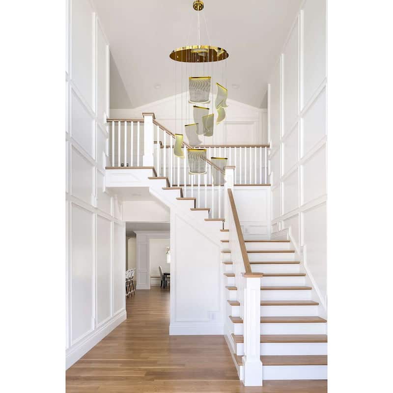 Luxury Chandelier Dimmable LED 28"W