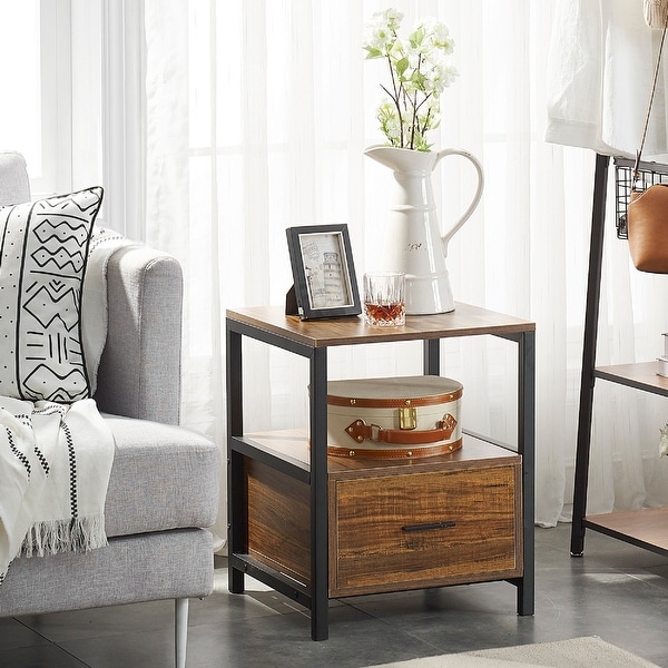VECELO Square Side Tables /Sofa Tables/End Table/Nightstand. Opens flyout.