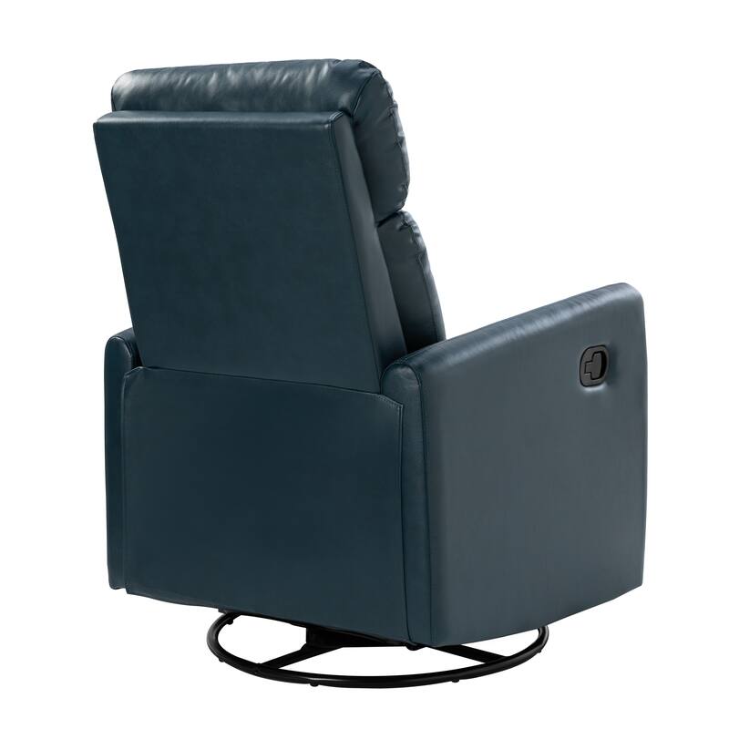 Lyle Manual Swivel Recliner with Metal Base