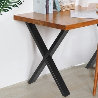 X-Type Iron Solid Metal Furniture Table Legs