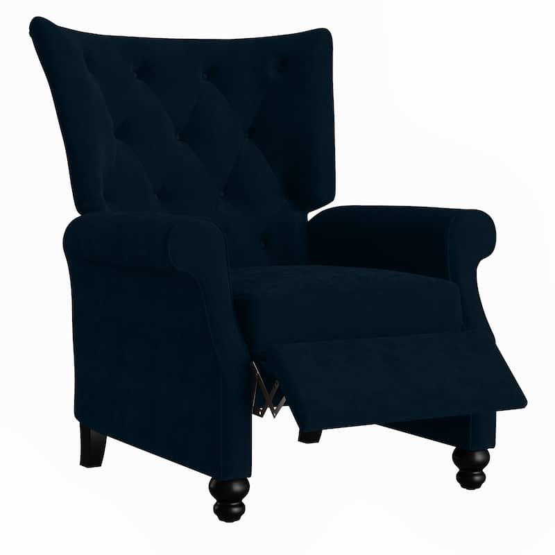 Copper Grove Plush Pushback Recliner Chairs (Set of 2)