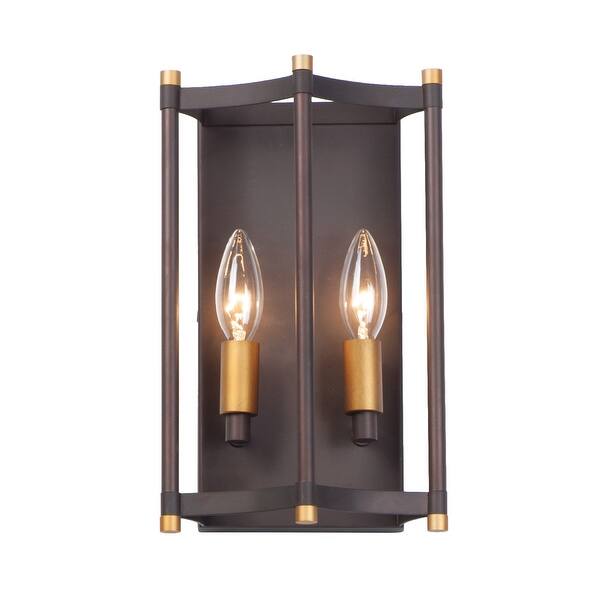 slide 2 of 4, Wellington 2-Light Wall Sconce